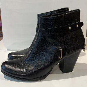 NWOT Size 11 Black Leather Boots